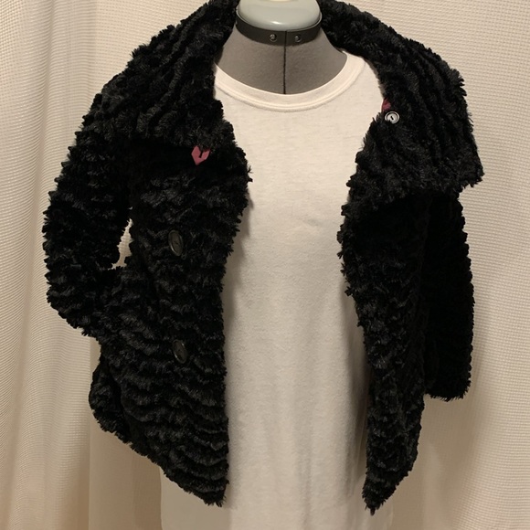 Girl’s Patagonia Pelage jacket black medium size 10 - Picture 4 of 7